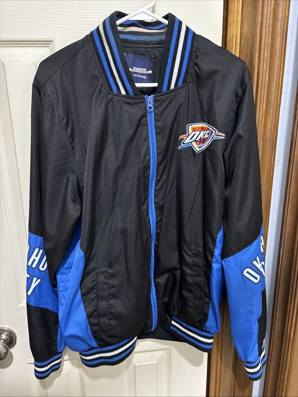 Vintgae OKC Windbreaker Jh Designs Men’s Small